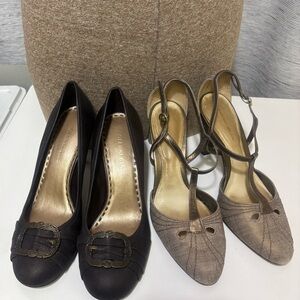 Lot of 2 pairs of Women's Heels-Size